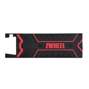 Alfombrilla de Chasis de Goma Negra y Roja Zwolf