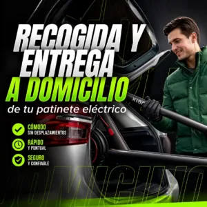 Recogida y entrega a domicilio de tu patinete eléctrico - ¡ Mira el vídeo de la descripción !