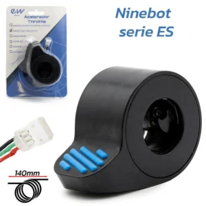 Acelerador Ninebot serie ES azul
