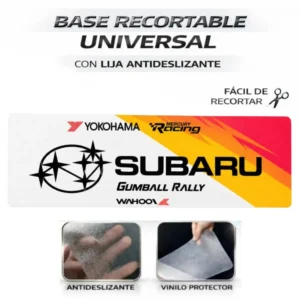 Base antideslizante universal Subaru Rally