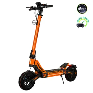 Vinilo Carbon y Naranja Redbull KTM Kukirin G2 Pro
