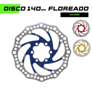 Disco de freno 140 mm Floreado