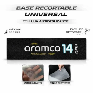 Base antideslizante universal Aston Martin & amp & Aramco