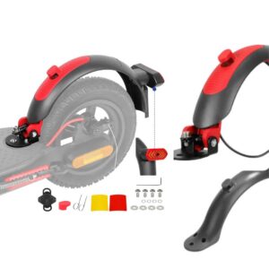 Guardabarros trasero con intermitente para Xiaomi M365/Pro/Pro2/1S/MI3