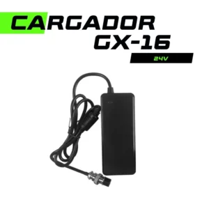 Cargador GX16 24V