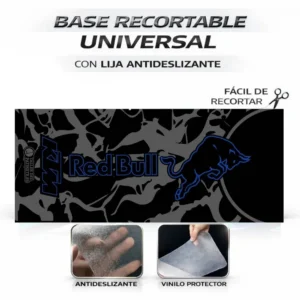 Base antideslizante universal RedBull KTM Negro & Azul Carbon