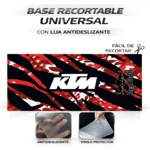 Base antideslizante universal KTM Rojo