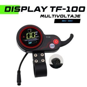 Display TF-100 multivoltaje (6 pines)
