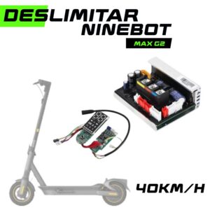 Kit Deslimitador Controladora + Display Ninebot Max G2 (Deslimitar Trucar)