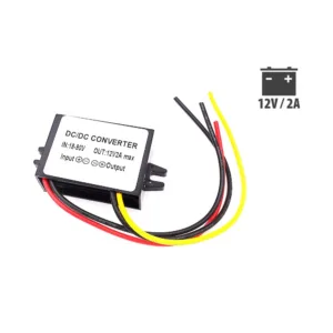 Conversor DC 20-72V a 12V 1A