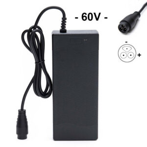 Cargador Dualtron Premium 60V 2A conector LP-16