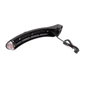 Guardabarros Negro con Intermitentes  Z - Pro y Z - One