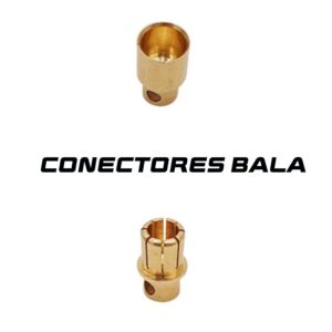Conectores Bala / Banana cable motor