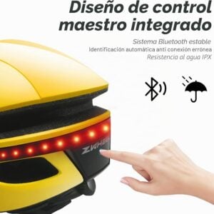 Casco ZWheel Smart Helmet Pro Amarillo