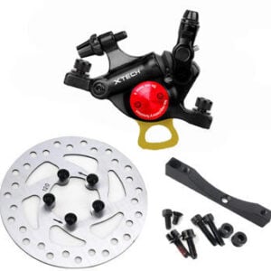 Kit pinza Xtech + soporte negro + disco 120MM