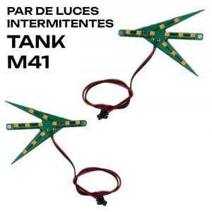 Par de luces intermitentes M41 Tank Ecoxtrem