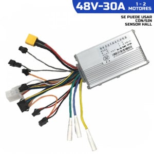 Controladora JP con/sin sensores Hall 48V-30A