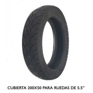 Cubierta 200x50 compatible con ruedas de 5.5"