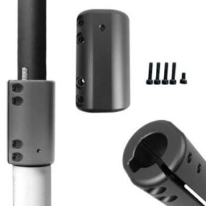 Bloque de cierre fijo para mastil antiholgura compatible con M365/Pro (Negro)