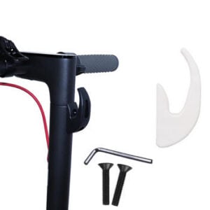 Gancho ABS frontal para transporte almacenamiento (Blanco)