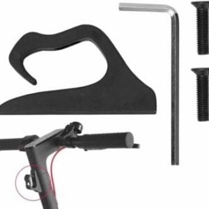 Gancho negro ABS frontal para transporte de almacenamiento