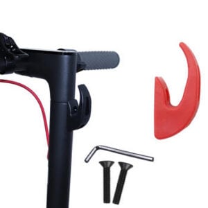 Gancho ABS frontal para transporte almacenamiento (Rojo)