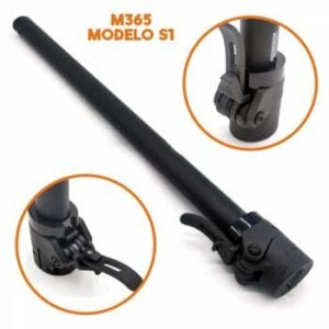 Mastil negro tamaño M365 modelo S1 compatible para Xiaomi Scooter M365