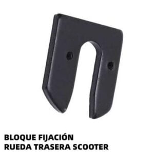 Acople rueda trasera Scooter compatible con Xiaomi
