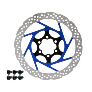 Disco de freno V2 6H 160mm azul