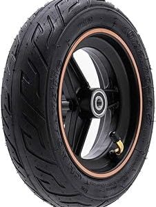 Llanta de 6,5" y bisel 47mm marrón para Smartgyro Speedway y Rockway