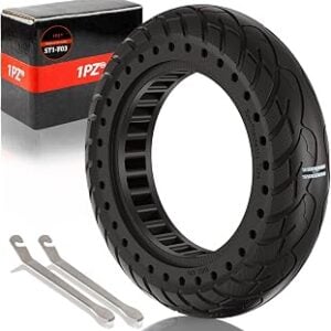 1PZ ST1-T03 Rueda Maciza 10 Pulgadas 10x2.125 para Xiaomi M365/1s/Pro/Pro 2 y Gotrax G4