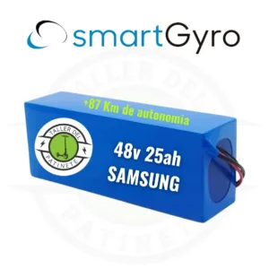 Batería Samsung Smartgyro 48V 25Ah  ( +87 km autonomia )