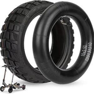 ANSENI Neumático 10 pulgadas 10x2.75-6.5 Tubeless para Smartgyro