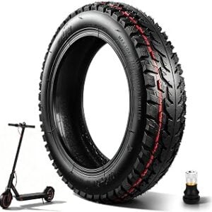 SYACHI Ruedas Patinete 10x2 Pulgadas Antipinchazo Compatible con Xiaomi M365/M365 Pro
