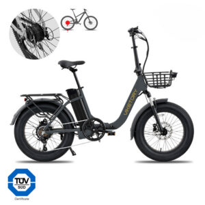 GRANIT - Fatbike plegable - Gris grafito