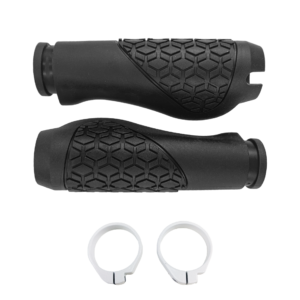Puños de Goma ZLion Pro Negros con Anillo Blanco