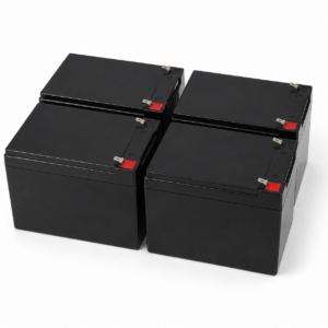 Pack 4 Baterías de Plomo 12V 12Ah – 48V 12Ah