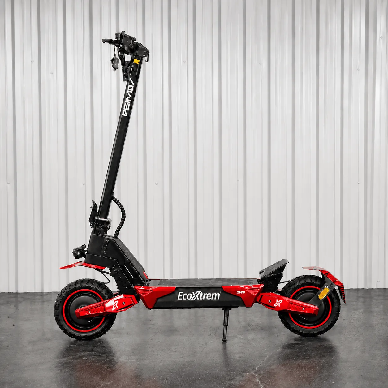 Patinete Eléctrico Ecoxtrem Deimos Dual Motor Homologado DGT rojo