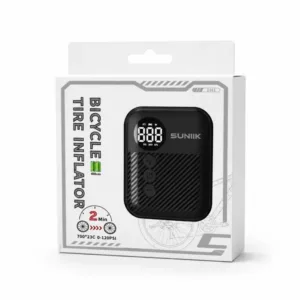 Hinchador eléctrico portátil SUNIIK 150 PSI con pantalla digital para patinete eléctrico