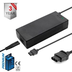 Cargador premium 48V (salida 53,2v) 2A para NIU -conector SJT-125E