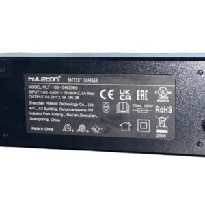 Cargador Xtreme F1 48V 2A – Salida 54,6V