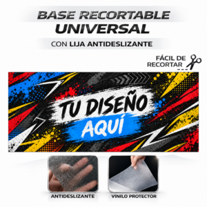 Base Antideslizante Universal con Diseño Personalizado