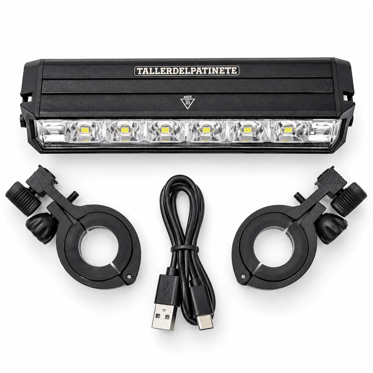 Luz Faro Foco LED Tallerdelpatinete