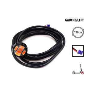 Intermitente delantero izquierdo compatible con patinete eléctrico Rovoron R7 para sustituir una luz de giro averiada o dañada