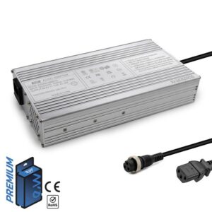 Cargador 52V (salida 58,8v) 7A conector GX16