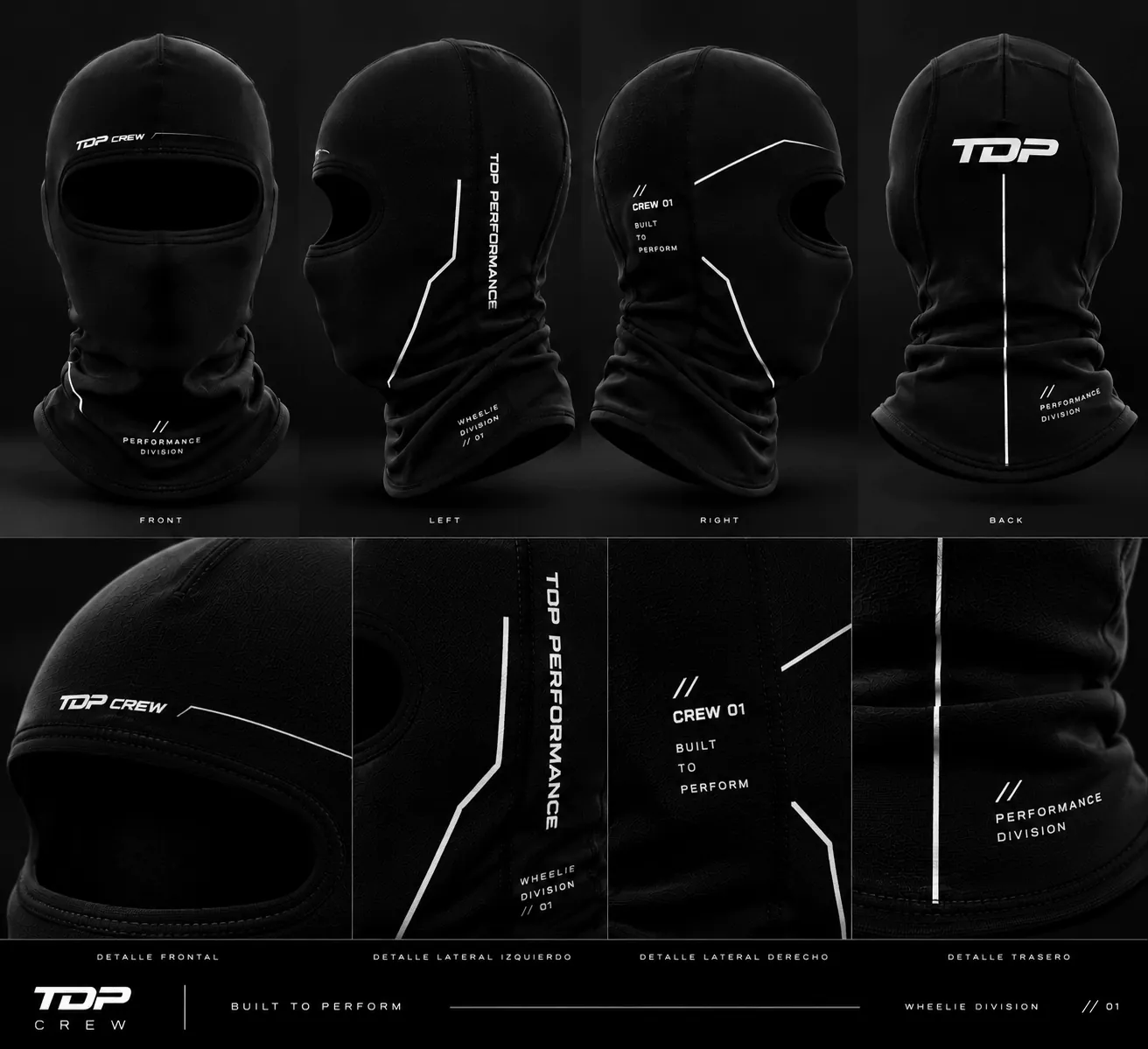 Pasamontañas TDPCREW / TDPPerformance