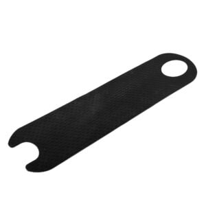 Alfombrilla de chasis negra universal E9 con amortiguador trasero