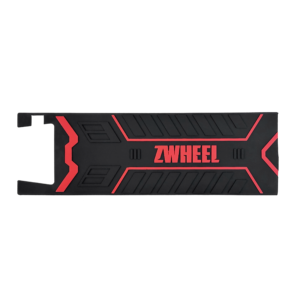 Alfombrilla Chasis Goma Negro y Rojo Zwolf