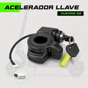 Acelerador con llave KuKirin G2 con sistema de encendido integrado y control de aceleración