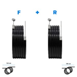 Kit cables freno delantero + trasero Smartgyro MAX2